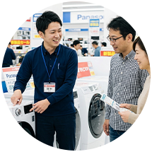 家電製品・携帯電話の説明や販売接客
