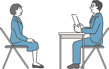 面接イラスト